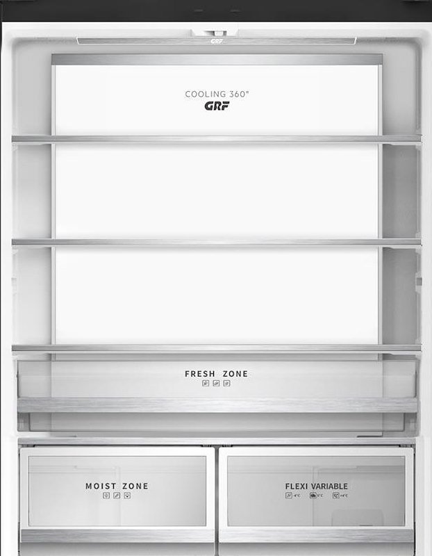 Grf Frigorifero Americano SLC836091CG1 280L Champagne Glass