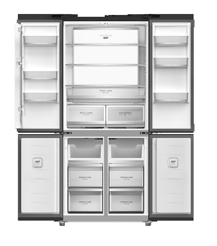 Grf Frigoriferi Combinati Gamma Slot In 4 porte Slc836091lx1 Lava