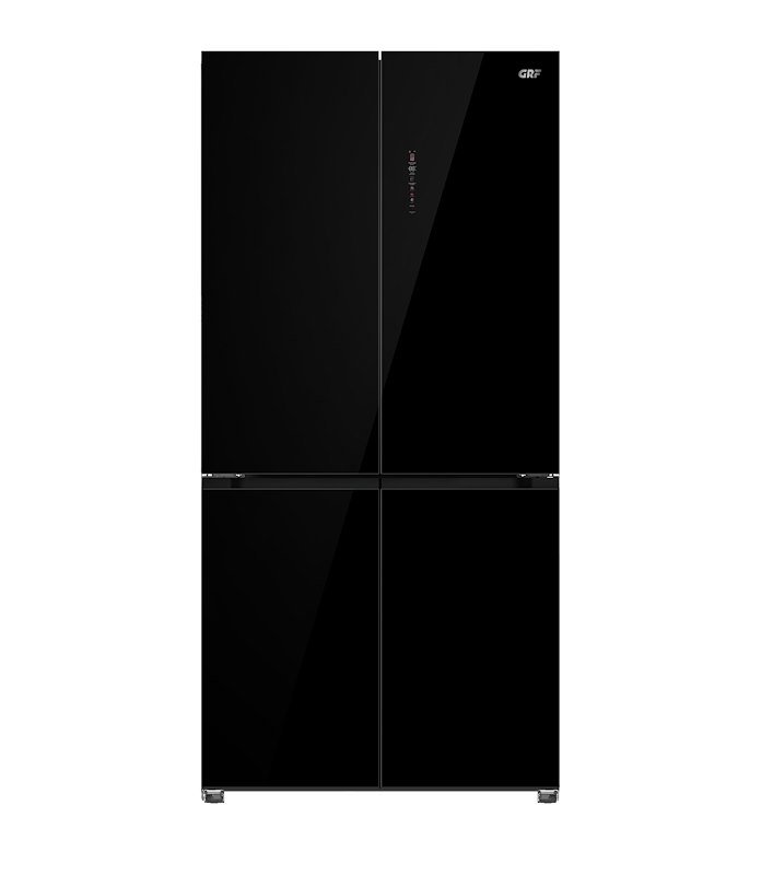 GRF Frigoriferi Combinati Gamma Slot In 4 porte SC9160931BG Vetro Nero