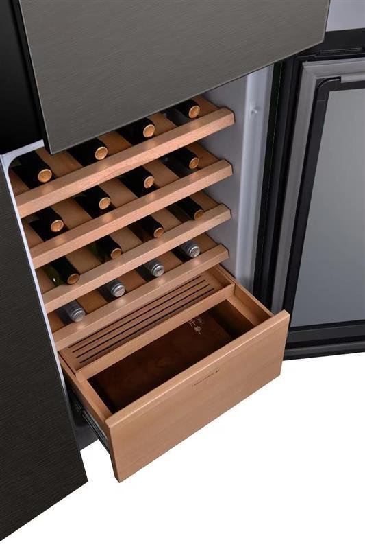 Gfr Frigorifero americano 3 porte + cantinetta con DRINK ICE MAKER T9183win2xg