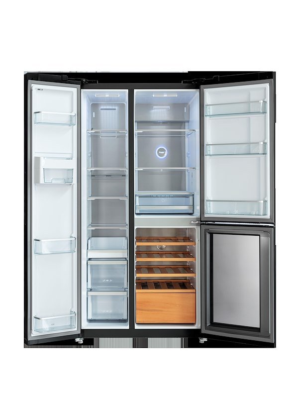 Gfr Frigorifero americano T9183winbg nero