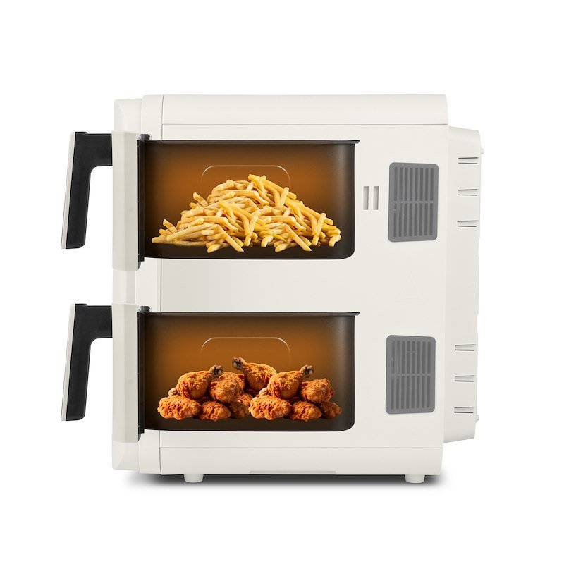 Girmi Friggitrice ad aria Doppia 9 L Fg4101 Gesso