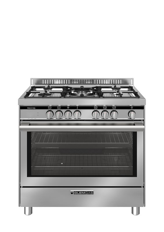 Glem piano con forno elettrico St965mi inox