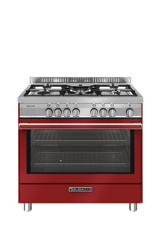 Glem Cucina forno elettrico St965mrs Rosso Pomodoro