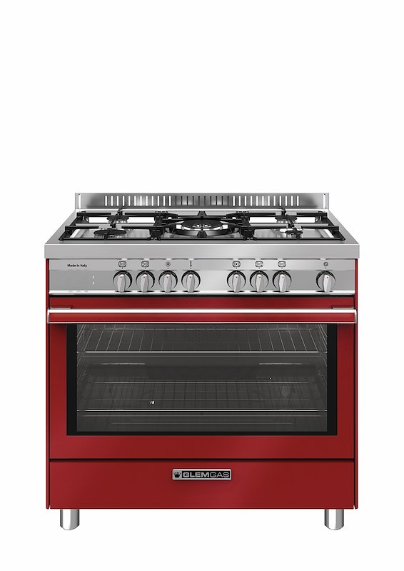 Glem Cucina forno elettrico St965mrs Rosso Pomodoro