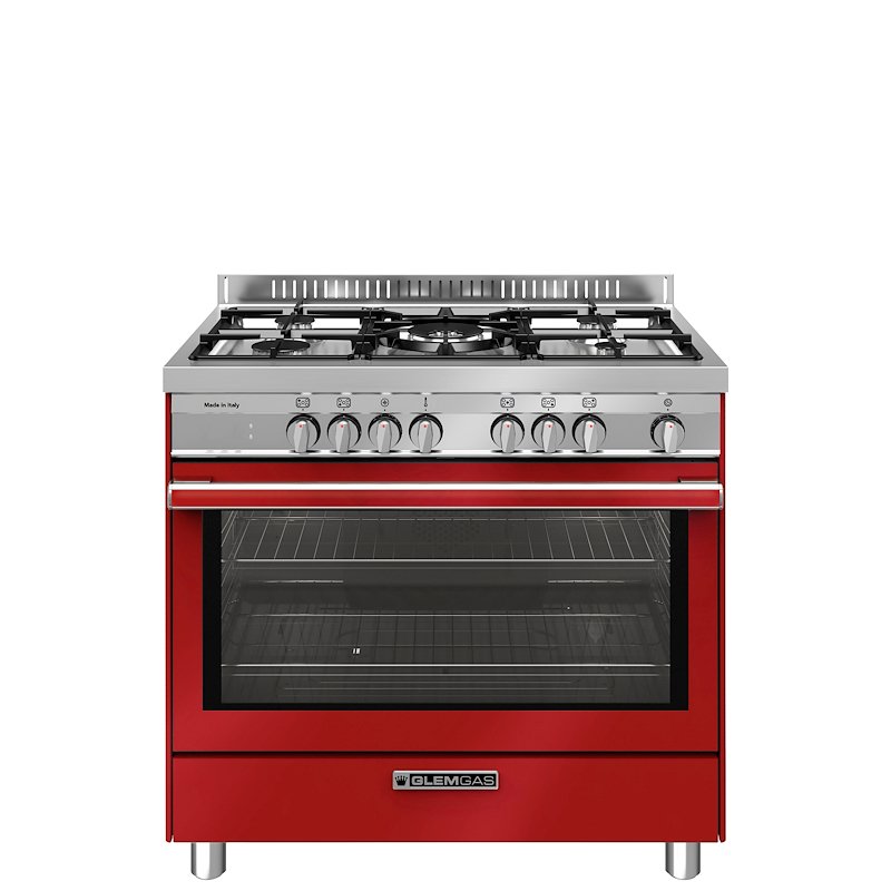 Glem Cucina forno elettrico St965mrs Rosso Pomodoro