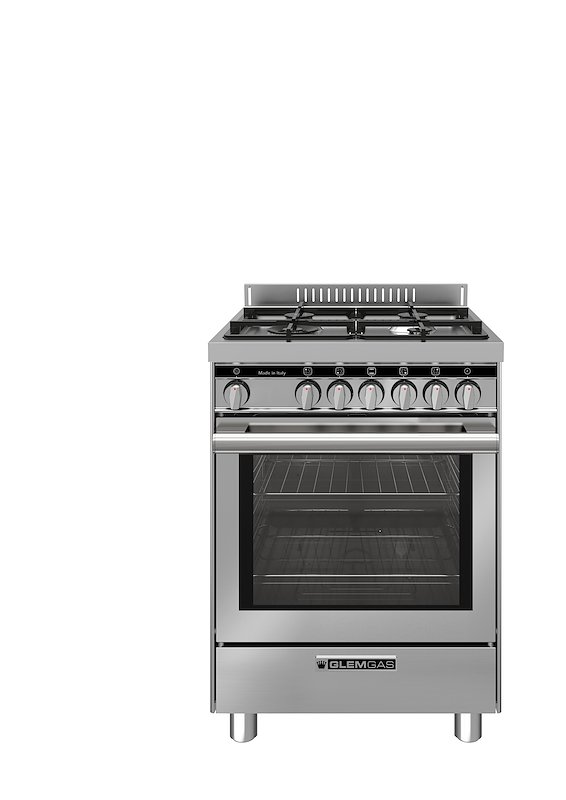 Glem Cucina forno a gas St664vi inox