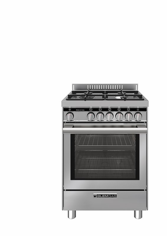 Glem Cucina forno a gas St664vi inox