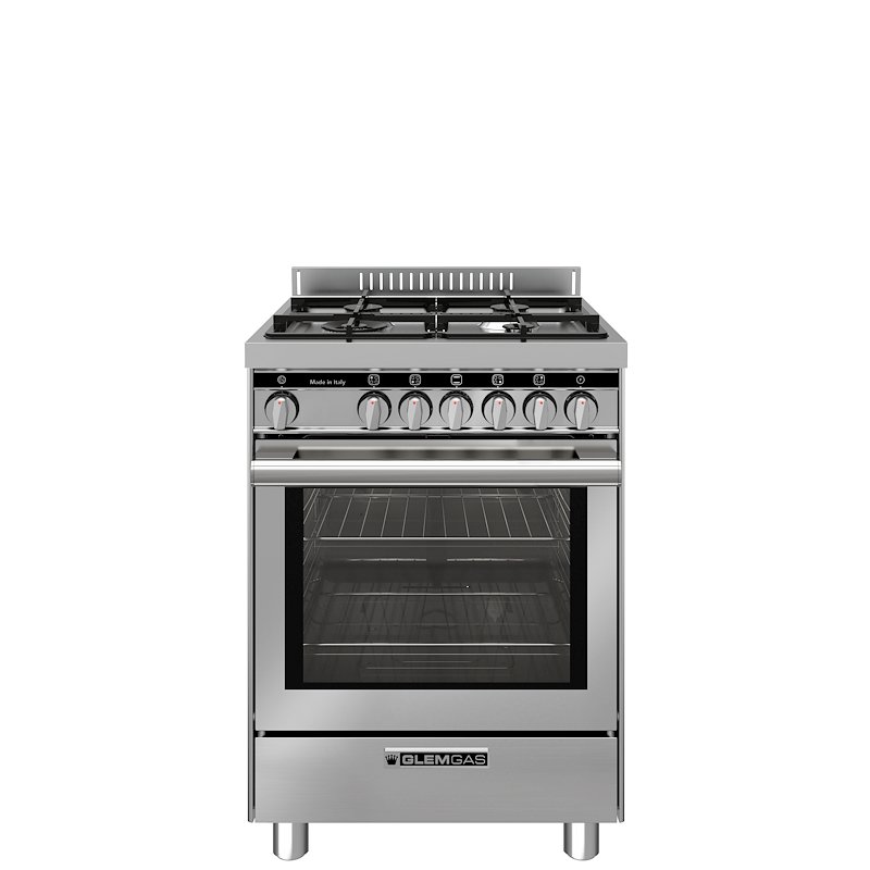 Glem Cucina forno a gas St664vi inox