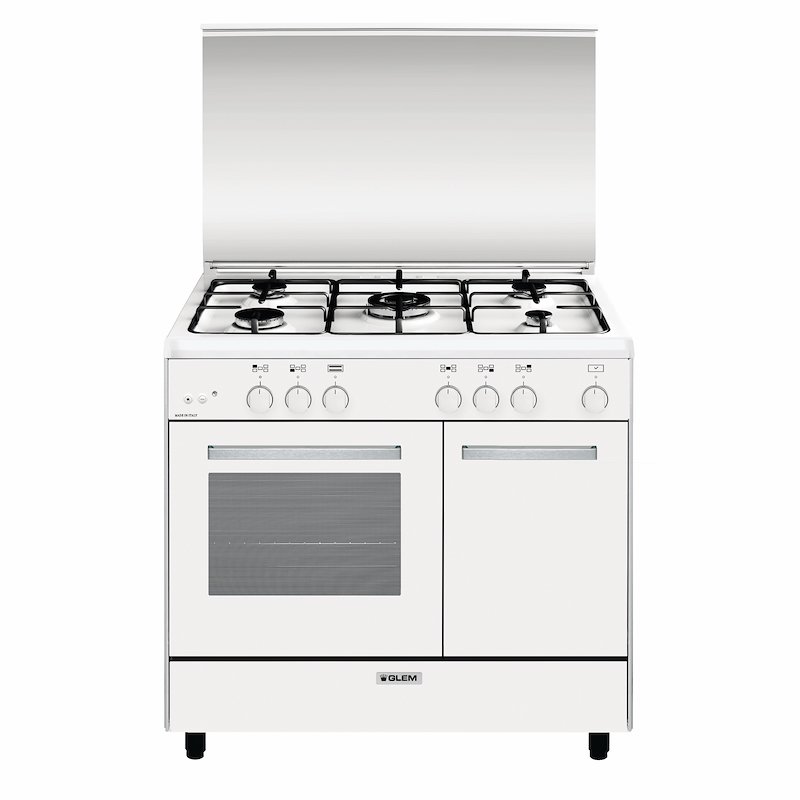 Glem cucina forno a gas Ar965gx Bianco