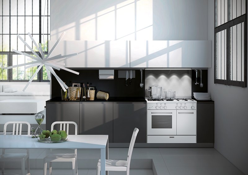 Glem cucina forno a gas Ar965gx Bianco