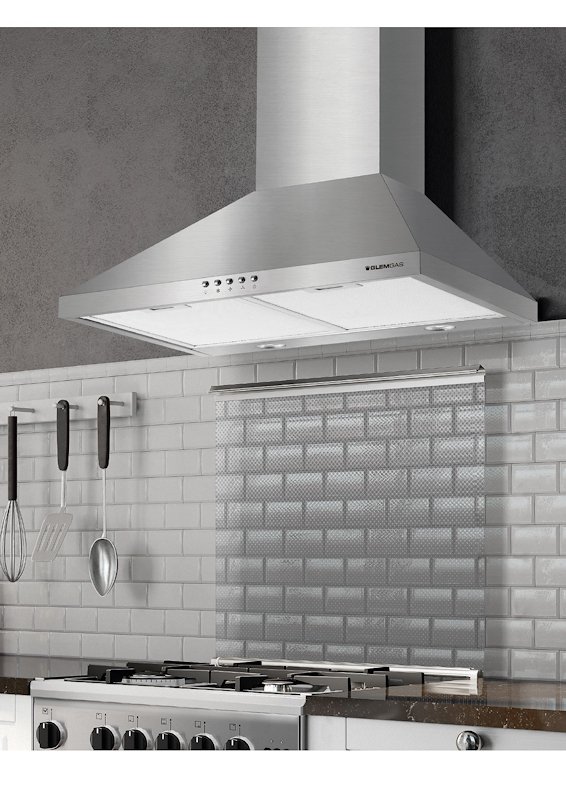 Glem Cappa filtrante Ghp663ix Inox