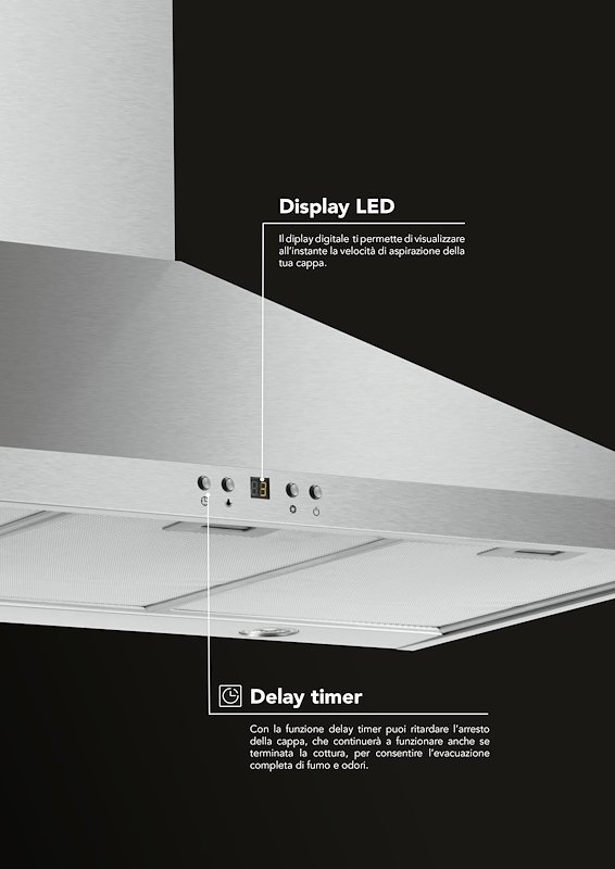 Glem Cappa Ghp664ix inox