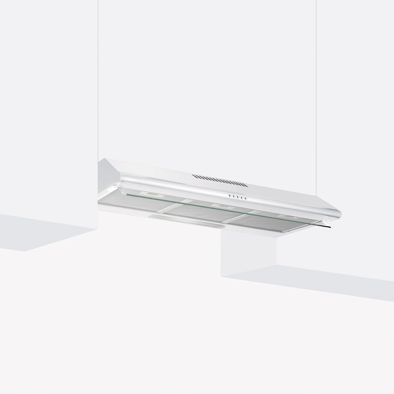 Glem cappa ad incasso Ghc931wh inox