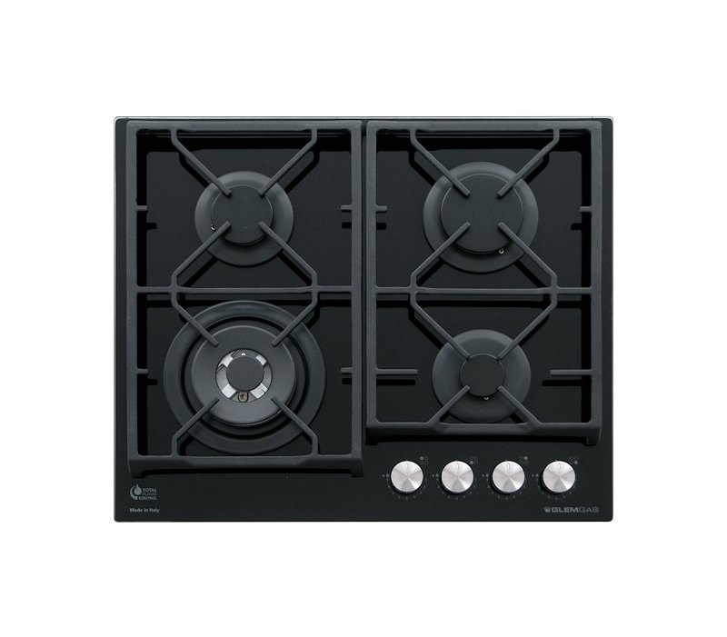 Glem piano a gas incasso Gv64txbk nero