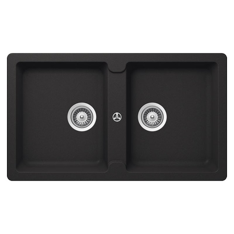 GlemLavello 2 vasche Ls286a ANTRACITE