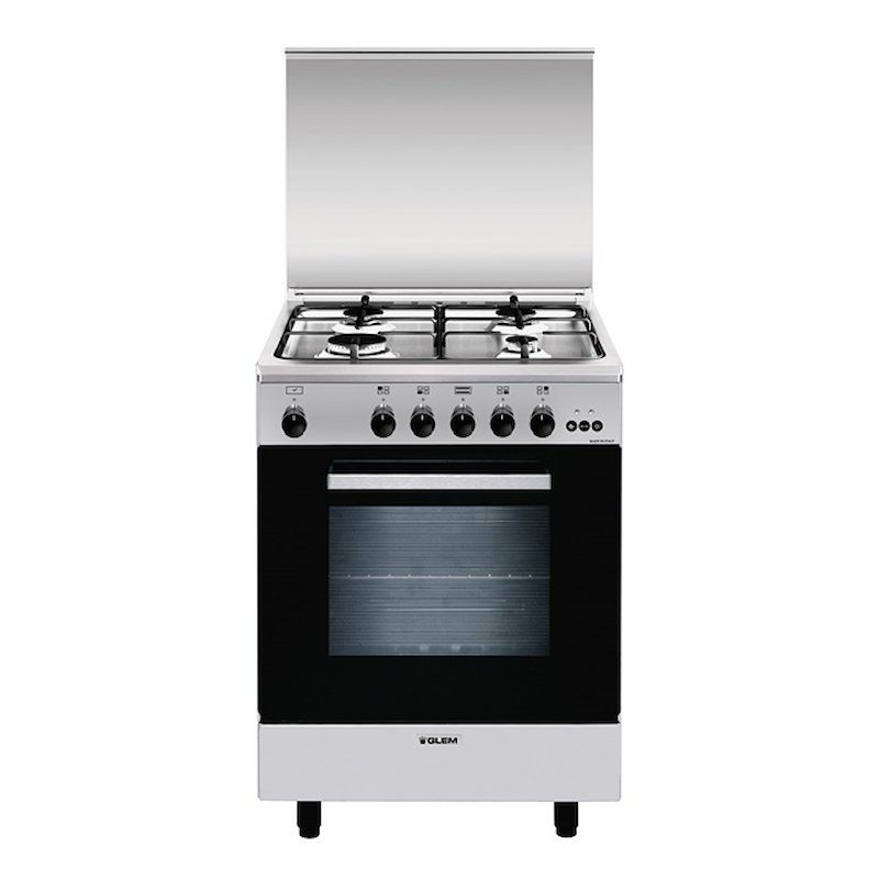Glem Cucina forno a Gas A654vi Inox