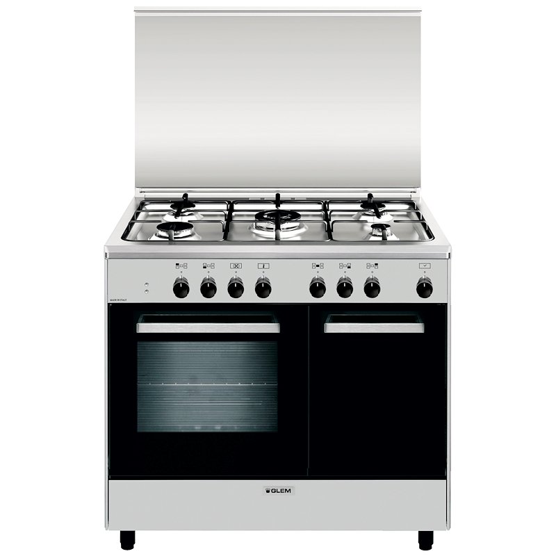 Glem Piano a Gas e Forno Elettrico AR965MI6 Inox