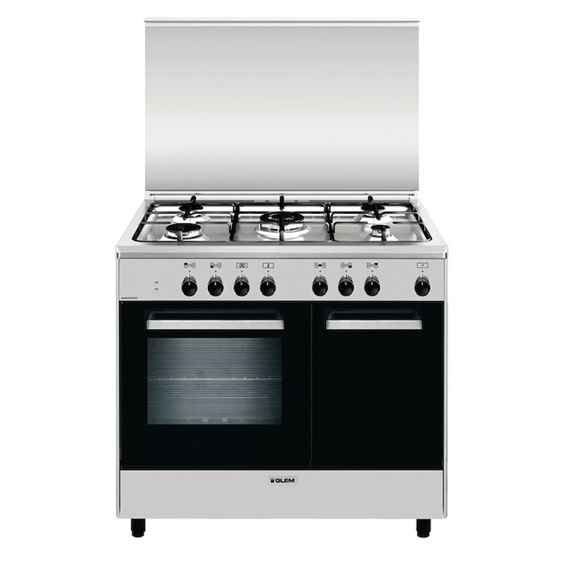 Glem Piano a Gas e Forno Elettrico AR965MI6 Inox