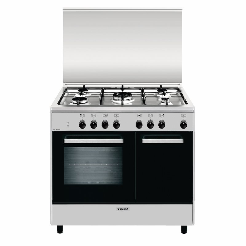 Glem Piano a Gas e Forno Elettrico AR965MI6 Inox