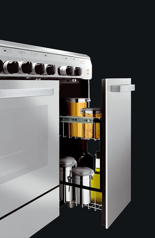 Glem cucina con forno elettrico Uq855mx6 bianco