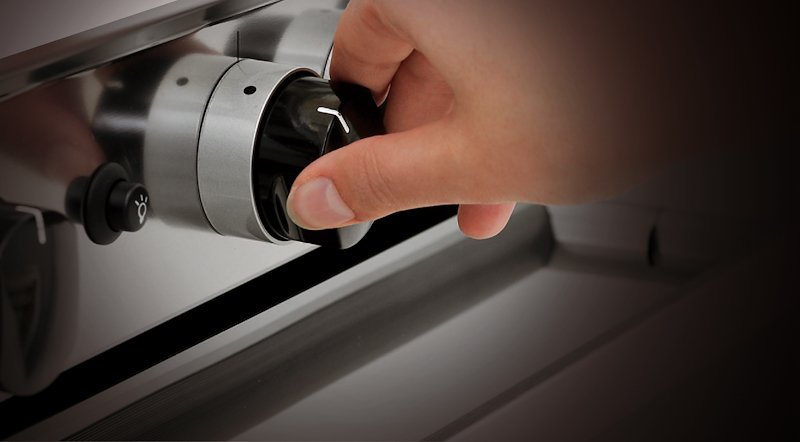 Glem Cucina forno a Gas A855gi Inox