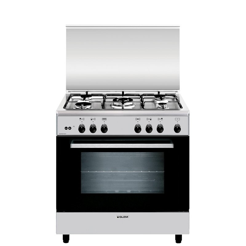 Glem Cucina forno a Gas A855gi Inox