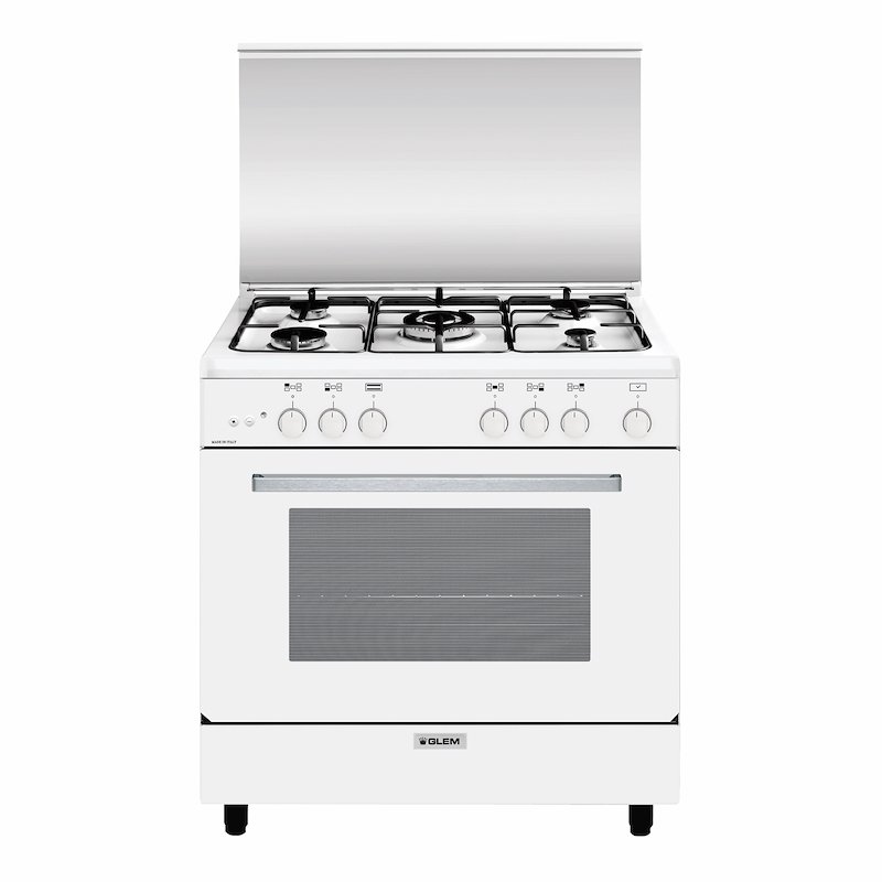 Glem Cucina Forno a gas A855gx 	Bianco