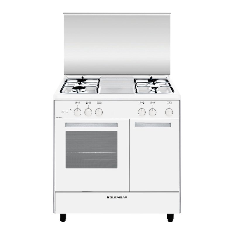 Glem Cucina forno a gas Ar854gx bianco