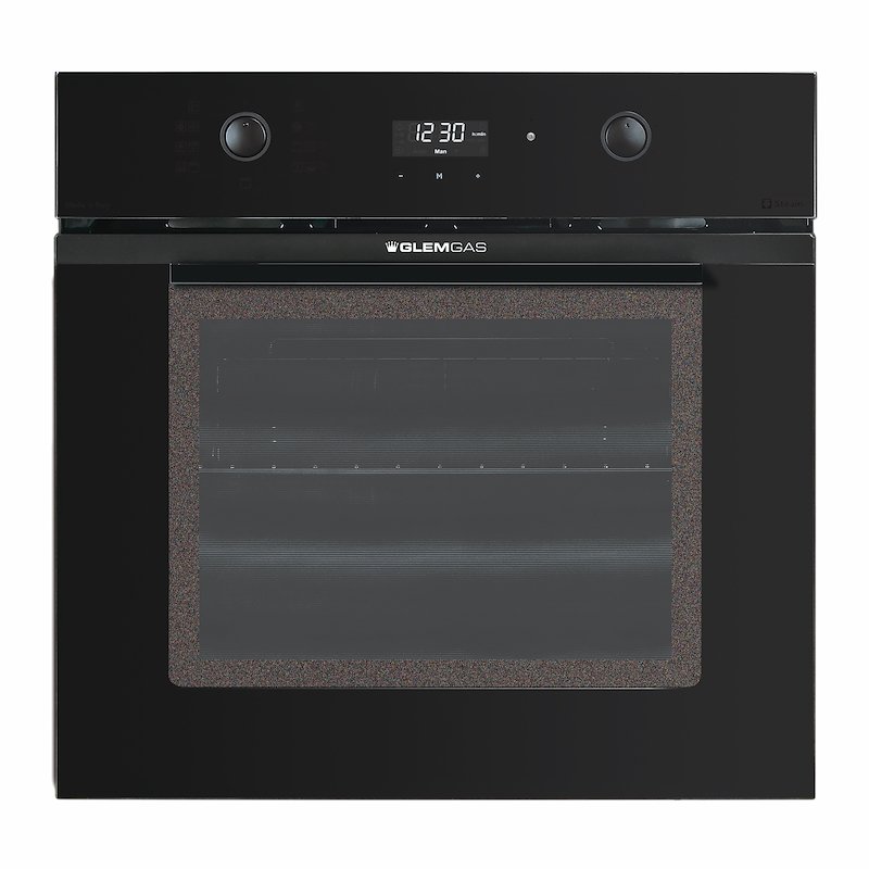 Glem Forno Elettrico ad Incasso GFU98BK-S6V3 Nero Lucido