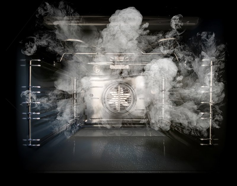 Glem Forno Elettrico ad Incasso GFU98BK-S6V3 Nero Lucido