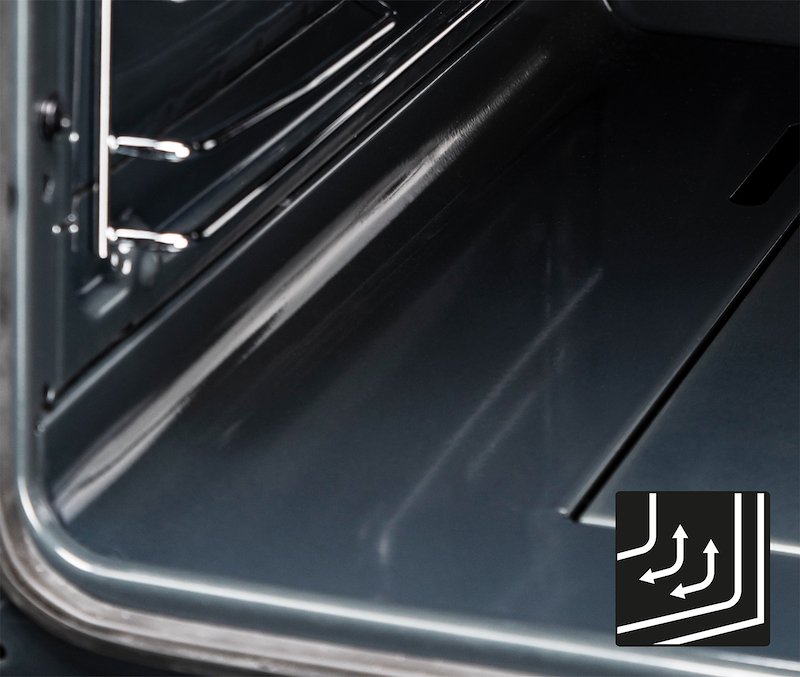 Glem Cucina Gas Forno Elettrico St664mbk Nero Carbone