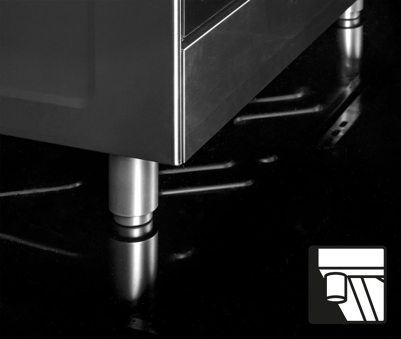 Glem Cucina Gas Forno Elettrico Sa965mi6 Inox