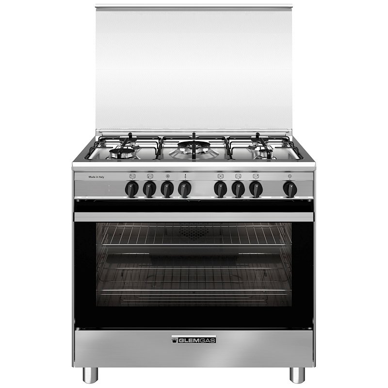 Glem Cucina Gas Forno Elettrico Sa965mi Inox