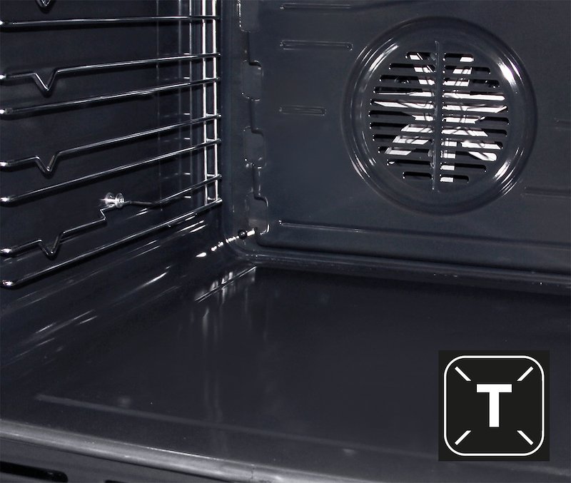 Glem Gas Cucina Piano Gas Forno Elettrico SA66TMI Inox