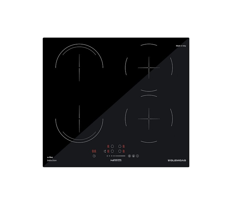 Glem Gas Piano Induzione GTI641BSL Nero Lucido
