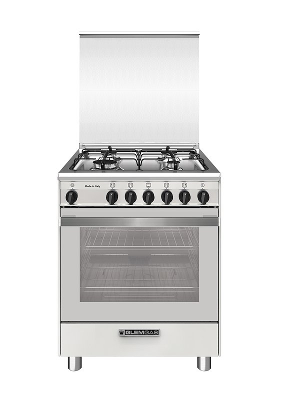 Glem Gas Cucina Piano Gas Forno Elettrico/Gas	SA664VWH Bianco