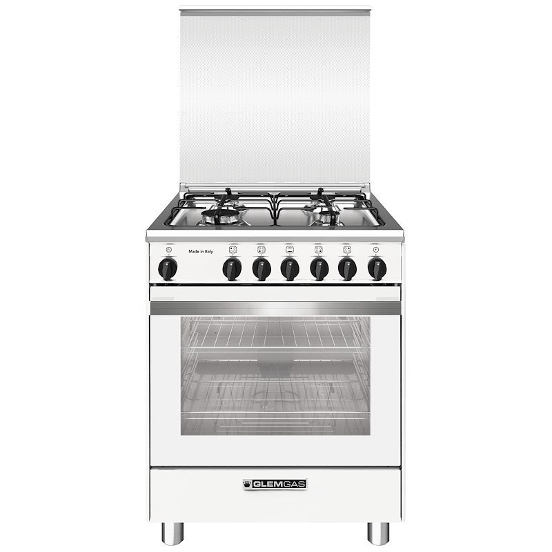 Glem Gas Cucina Piano Gas Forno Elettrico/Gas	SA664VWH Bianco