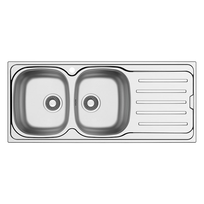 Glem Gas Lavello Met162sx Inox