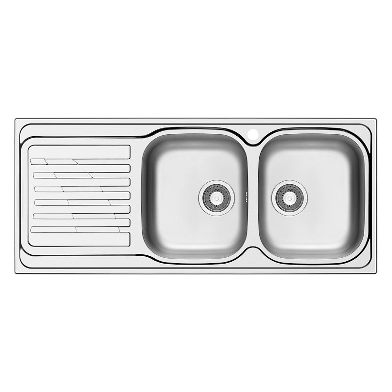 Glem Gas Lavello Eur162dx Inox