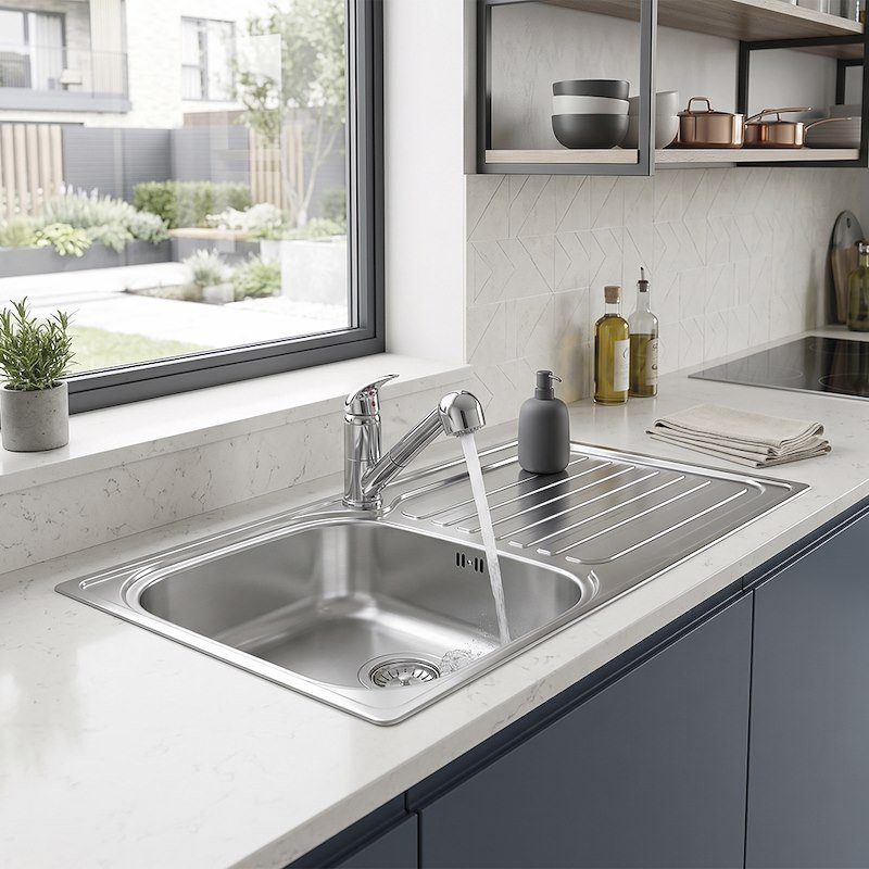 Glem Gas Lavello Eur861sx Inox