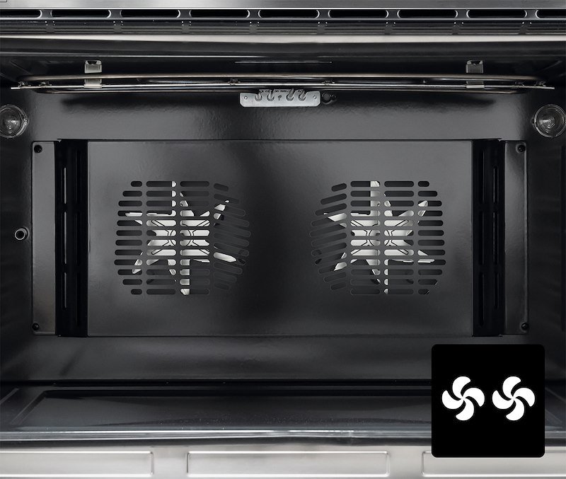Glem Gas Forno multifunzione elettrico Gfd997bk-s6