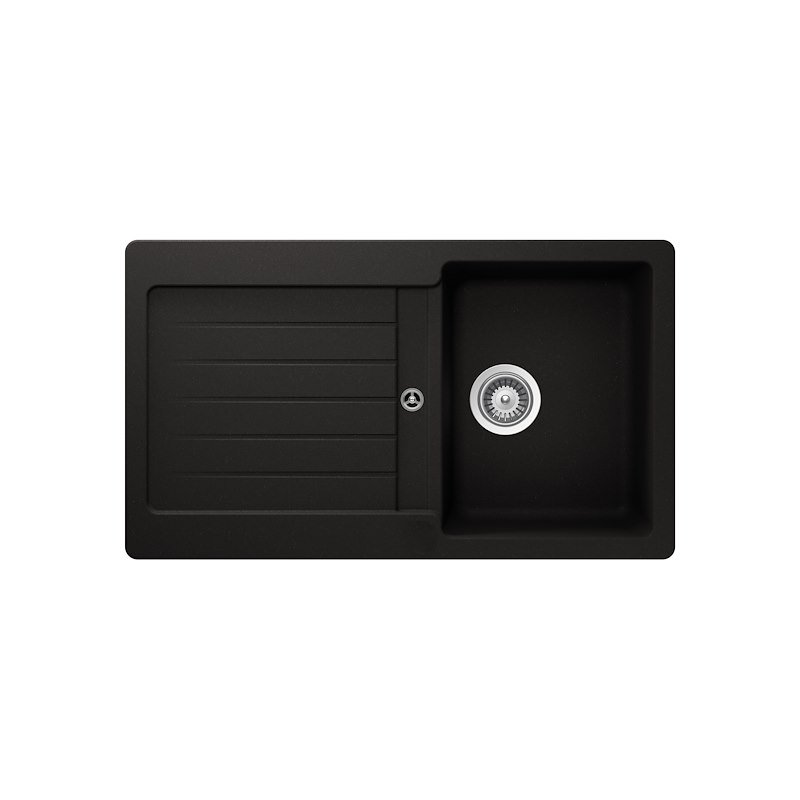 Glem Gas Lavello Glu861bk Nero Assoluto
