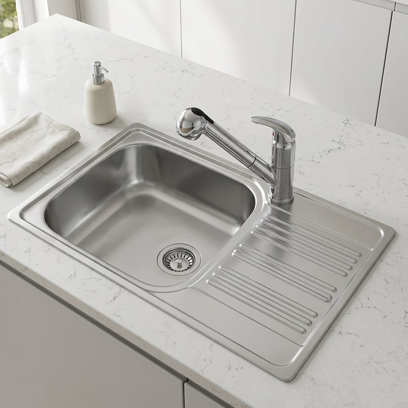 Glem Gas Lavello Cit861sx Inox