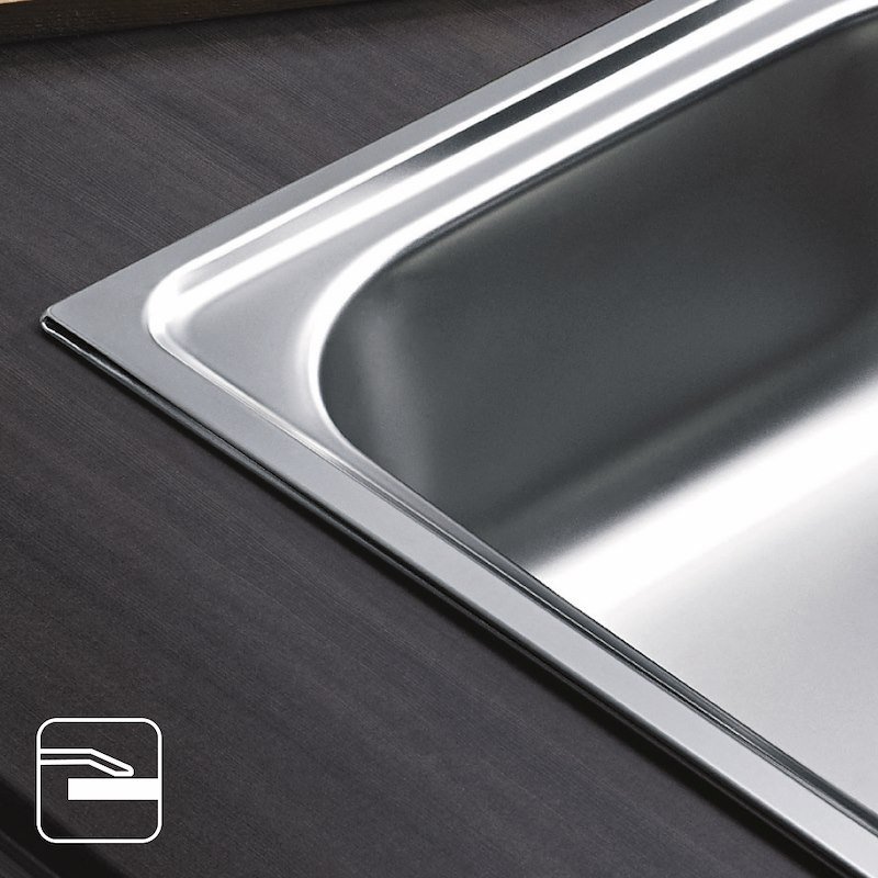 Glem Gas Lavello Cit861sx Inox