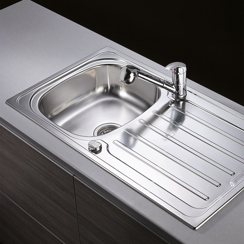 Glem Gas Lavello Met861sx Inox