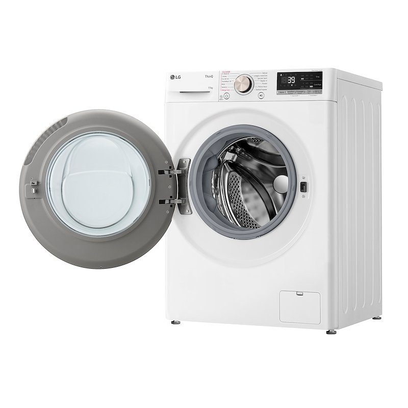 LG Lavatrice 11 Kg AI DD F4r7011tswg Bianco