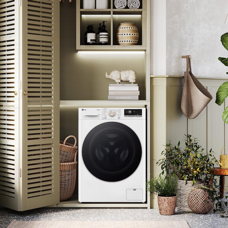 LG Lavatrice 11 Kg AI DD F4r7011tswg Bianco