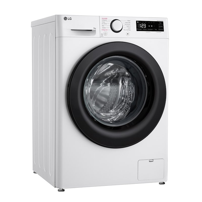 Lg Lavatrice Slim 9Kg AI DD F2R3S09NSWB Bianco