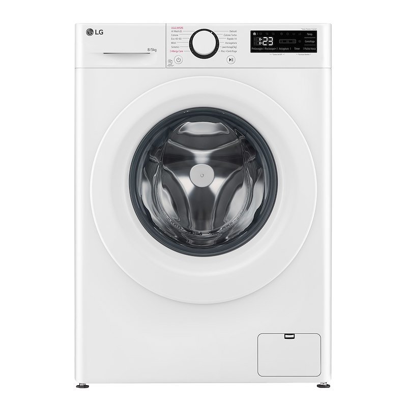 Lg Lavasciuga Slim 8/5kg D2R3S08NSWW Bianco